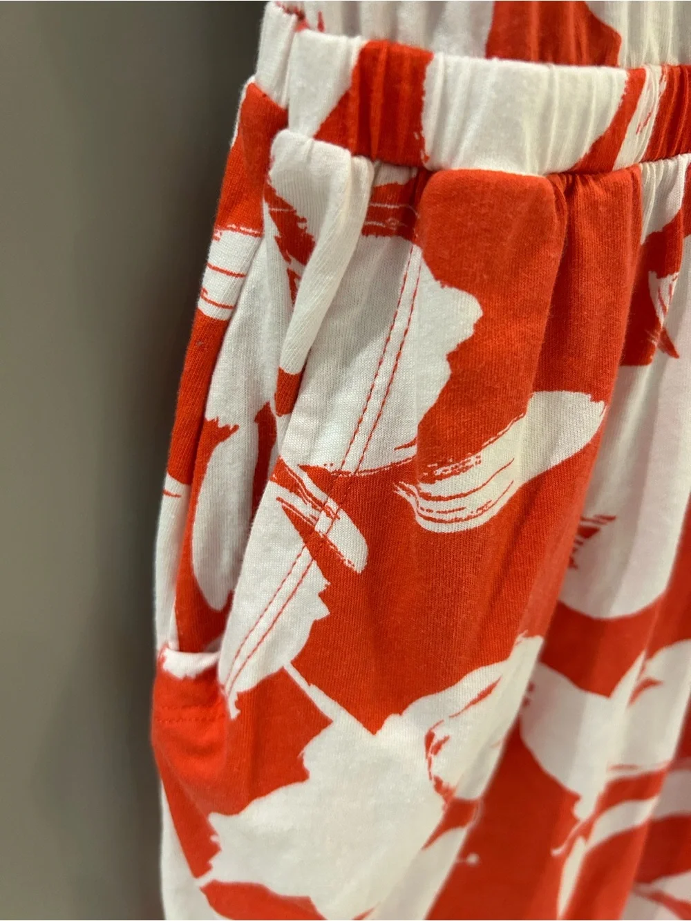 ❤️ GAP Kids Red and White Floral Tank Dress 100% Cotton